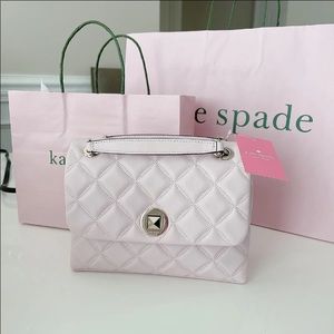 ♠️  KATE SPADE ♠️ NATALIA HANDBAG (CHALK PINK)